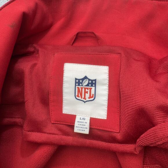 Atlanta Falcons Jacket Mens Large NFL Football Softshell Full Zip GIII Apparel - Picture 3 of 15